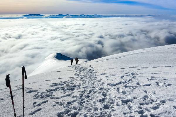 Výhľad z Baranca na Nízke Tatry